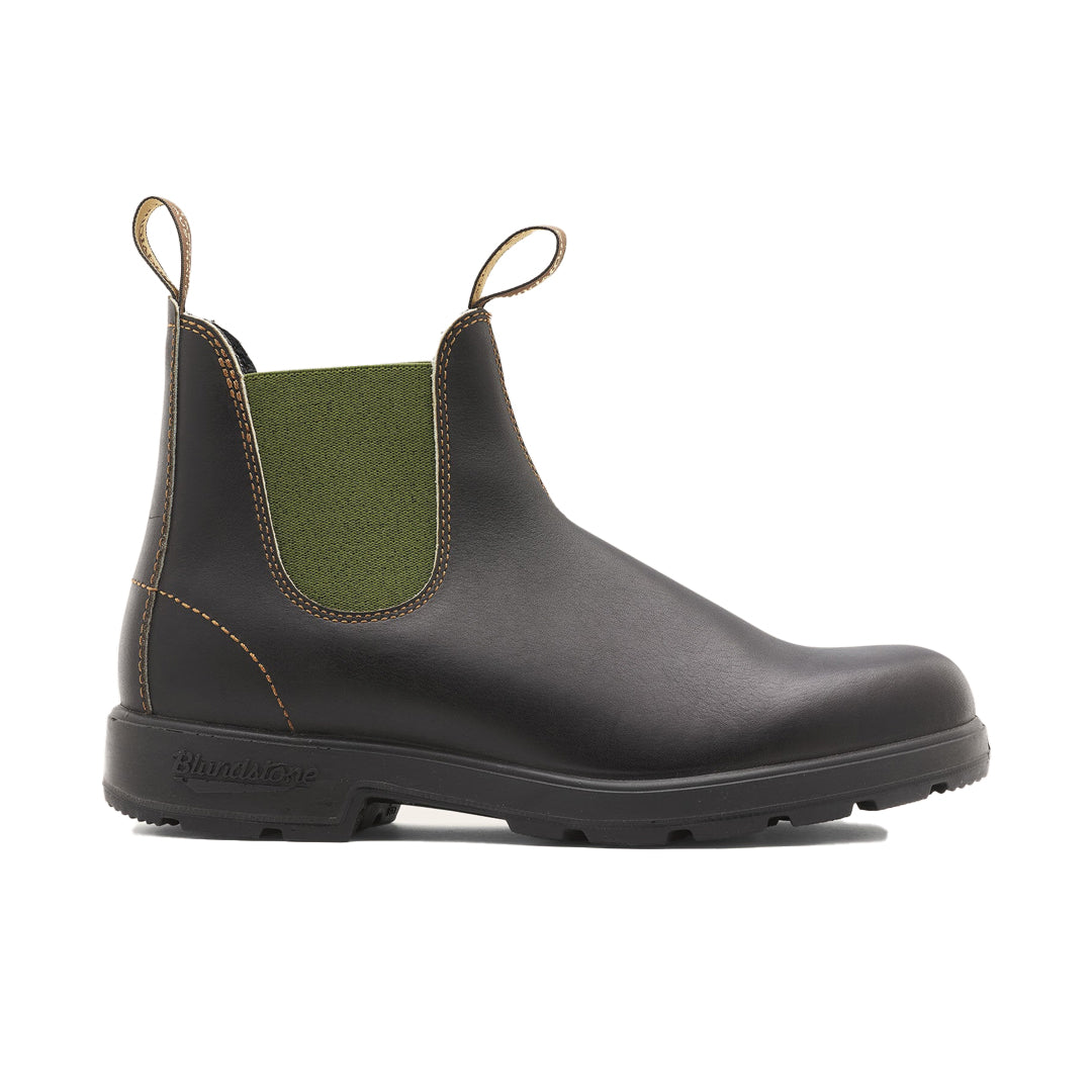 Blundstone 519 Brown and Olive Leather Boots