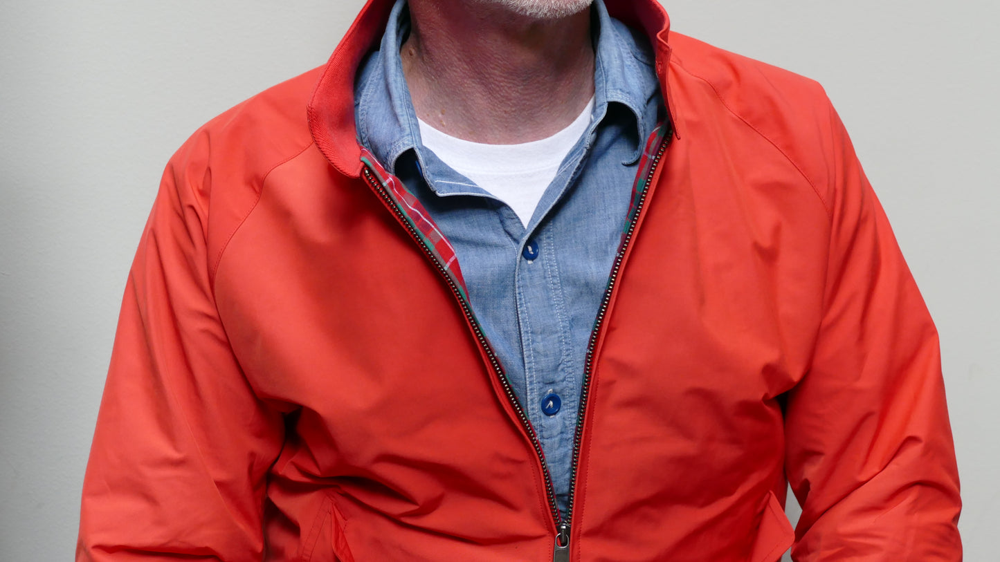 Baracuta G9 Harrington Fiery Red