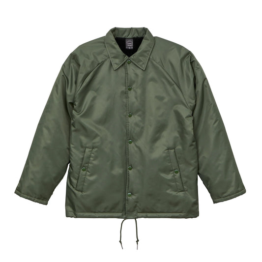 United Athletic Fur Lined Coach Jacket - Olive