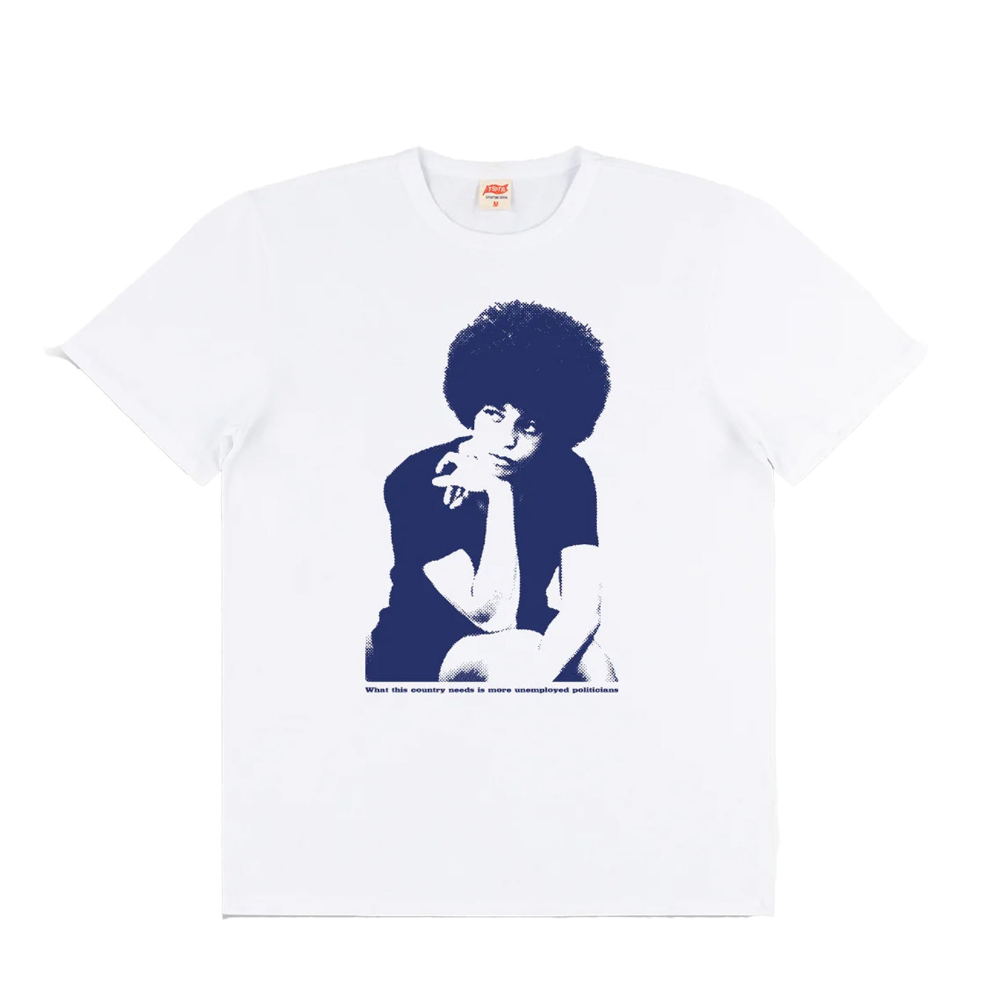 TSPTR Angela Davis T-Shirt - White - SALE 35% OFF