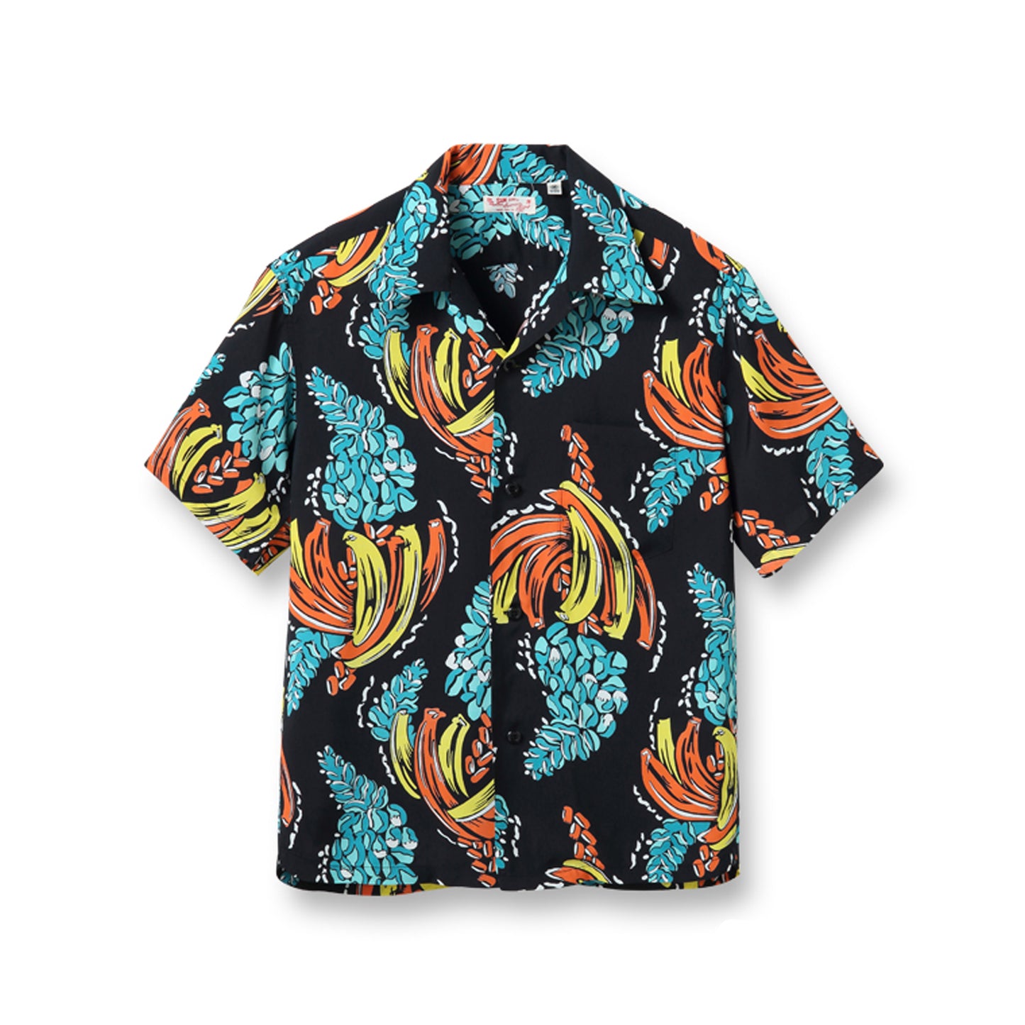 Sun Surf Hawaiian Shirt “Banana Harvest” Black