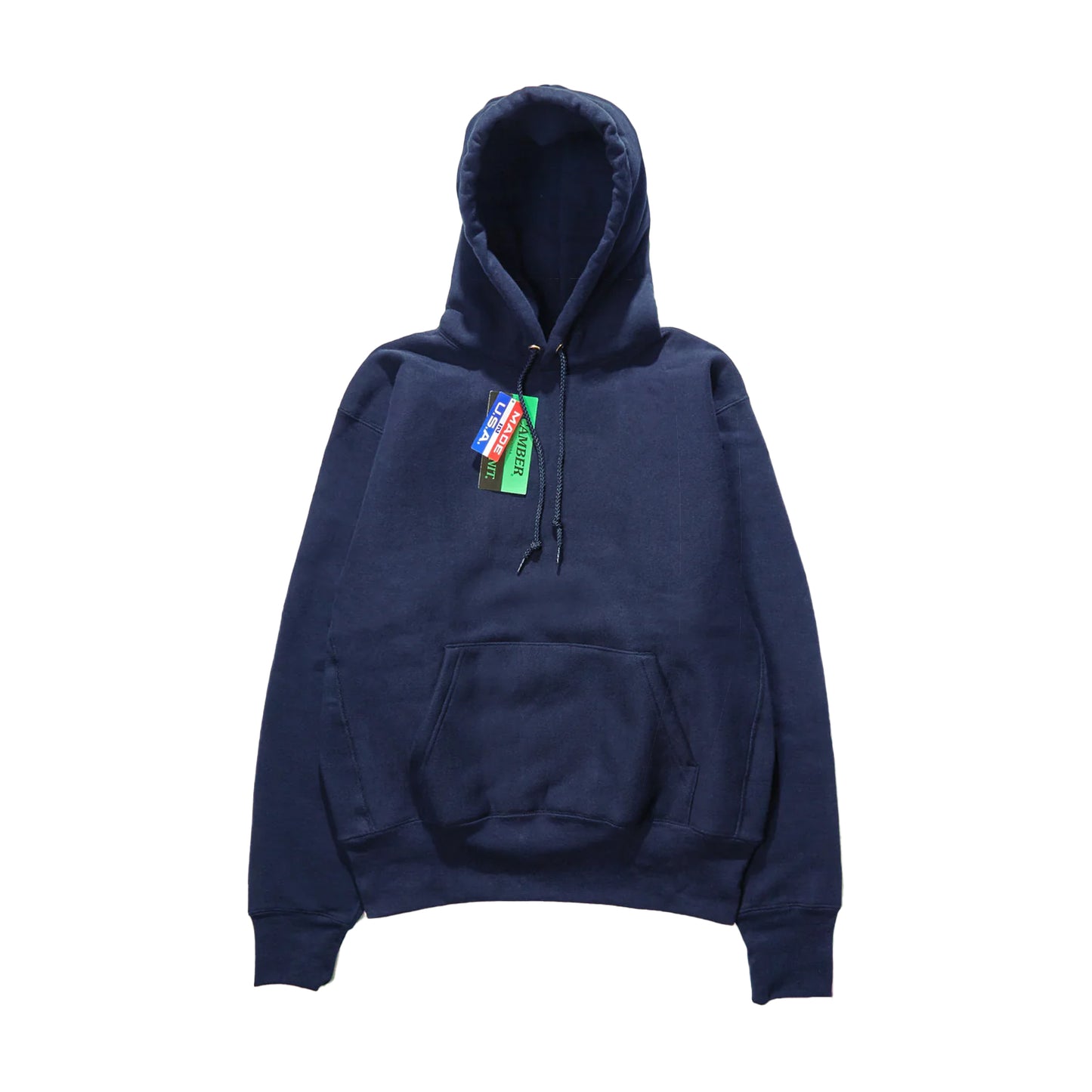 Camber Sportswear 12oz Cross-Knit Hoodie - Navy