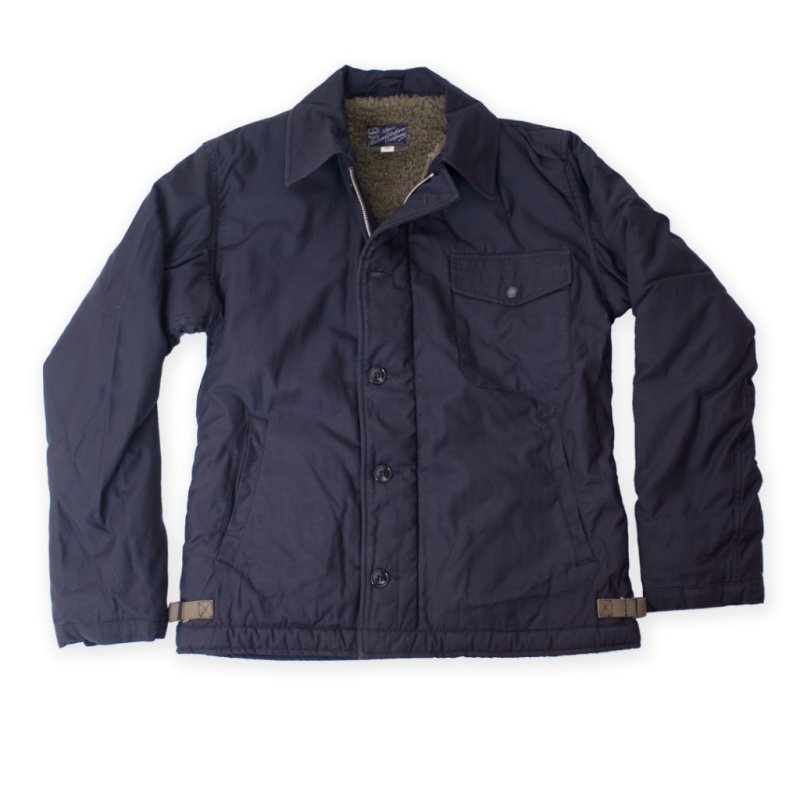 Buzz Rickson US NAVY A-2 DECK JACKET NAVY