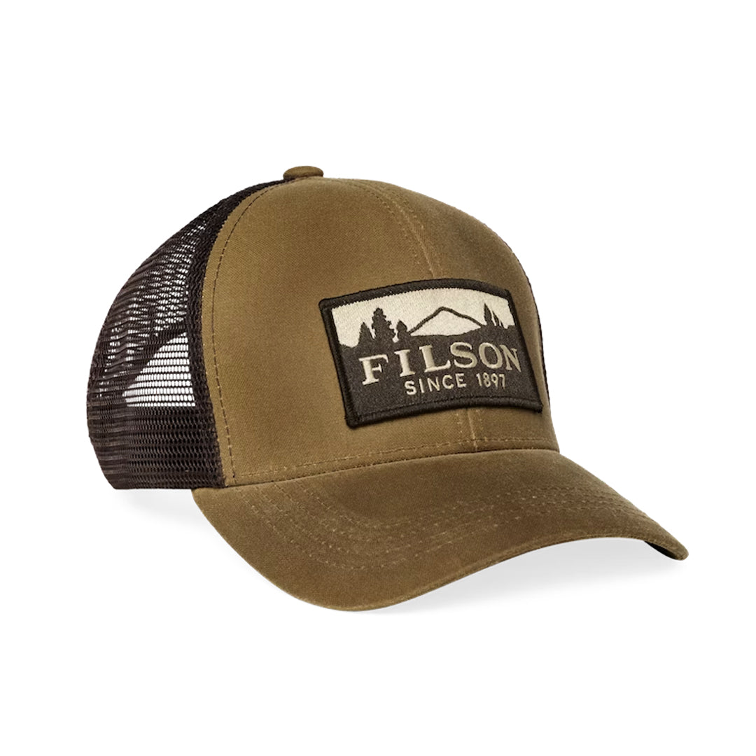 Filson Logger Mesh Cap - Dark Tan