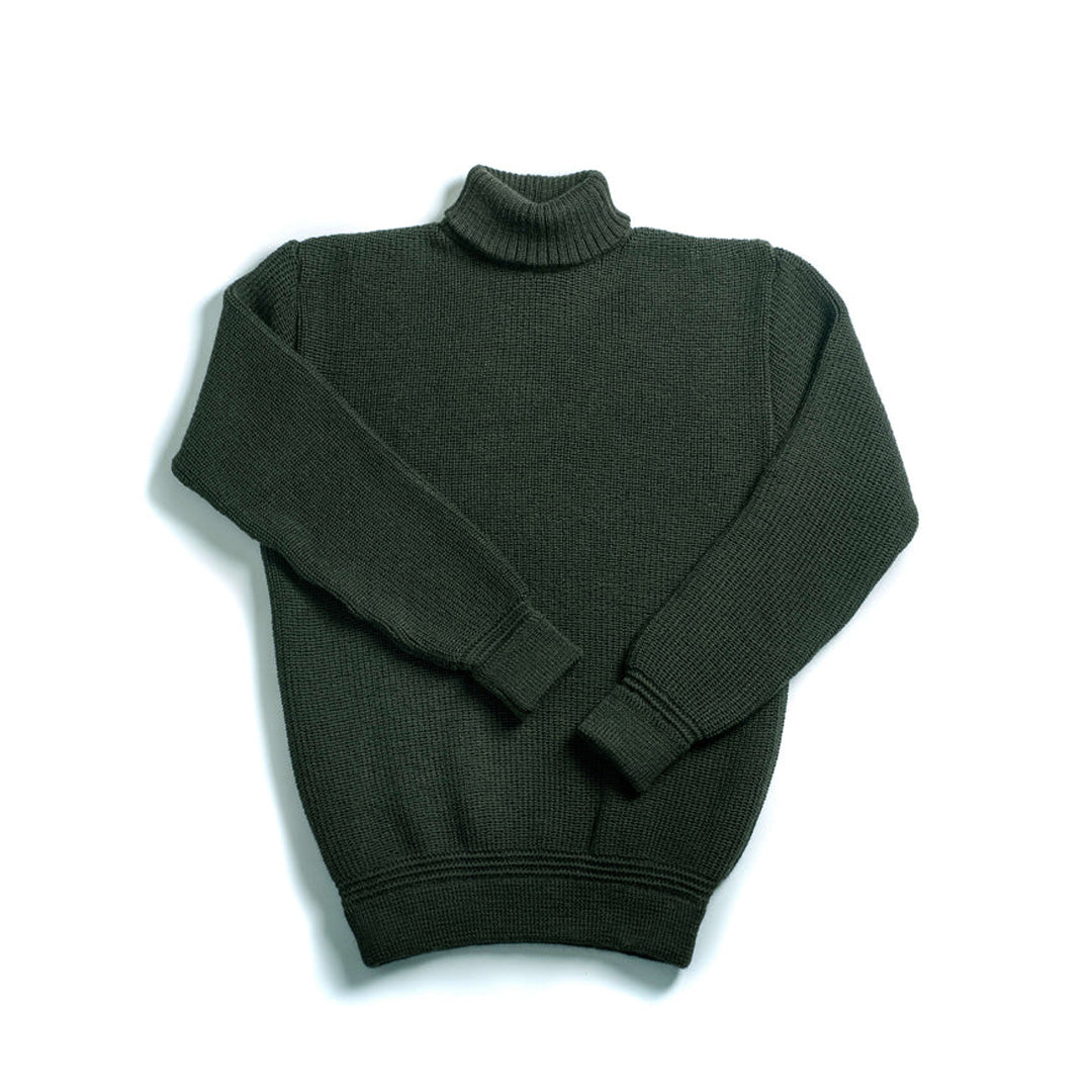 Heimat U Boat Roll Jumper - Military Green