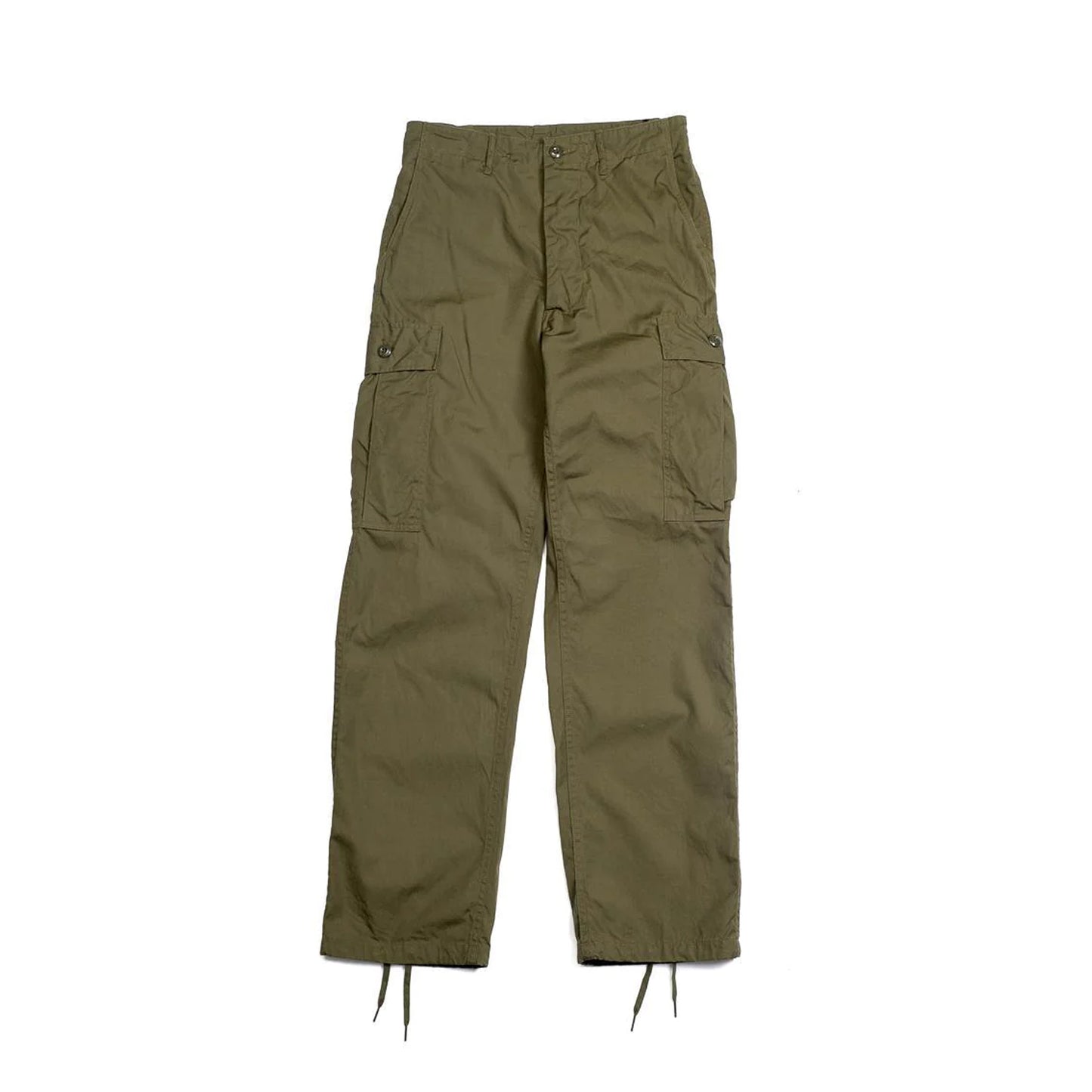 Buzz Rickson's Trousers Poplin Cotton 107 Olive