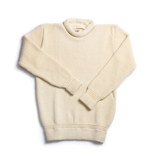 Heimat Mini Roll Neck Sweater - Seashell