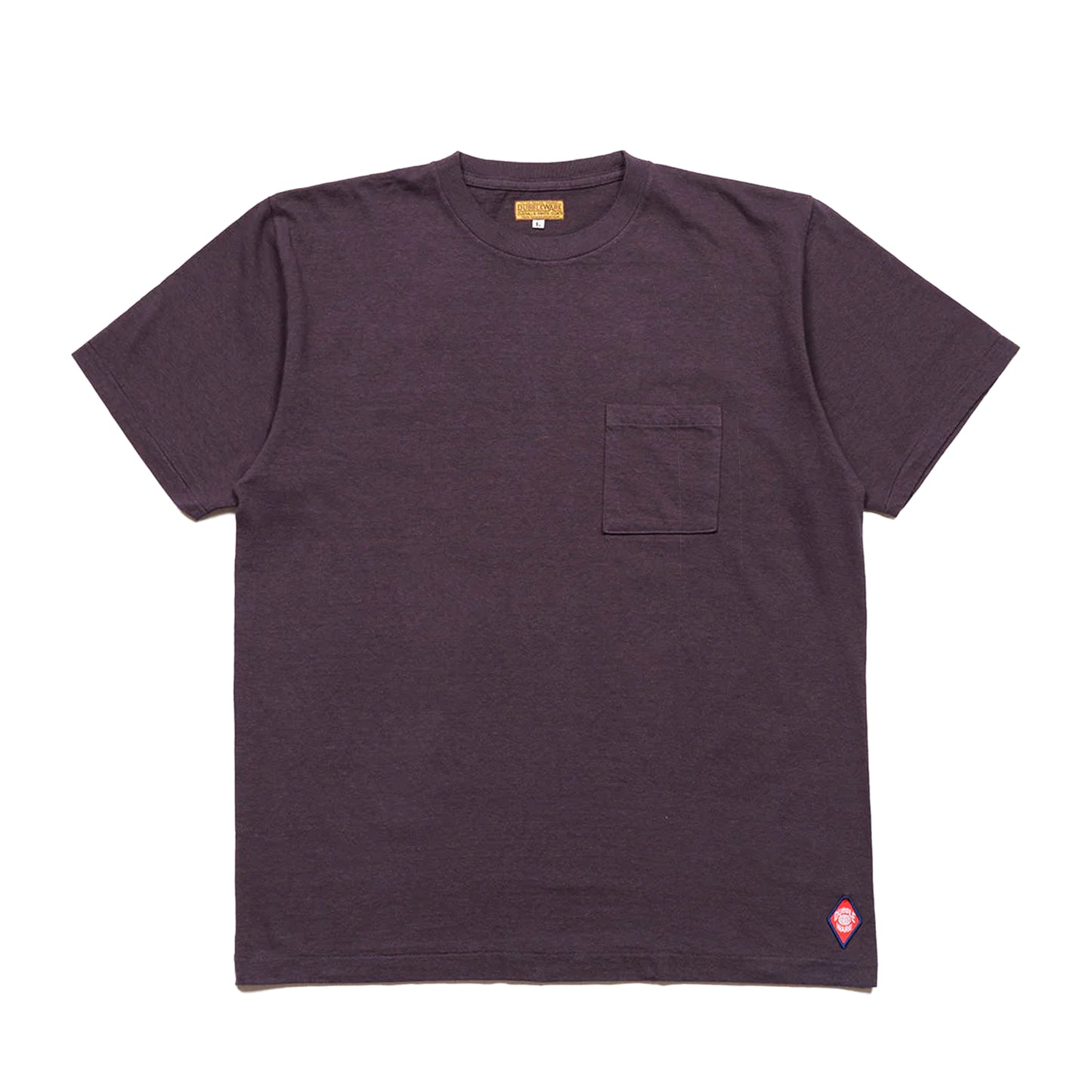 Dubbleware Crew Neck Pocket T-Shirt - Navy - SALE 35% OFF