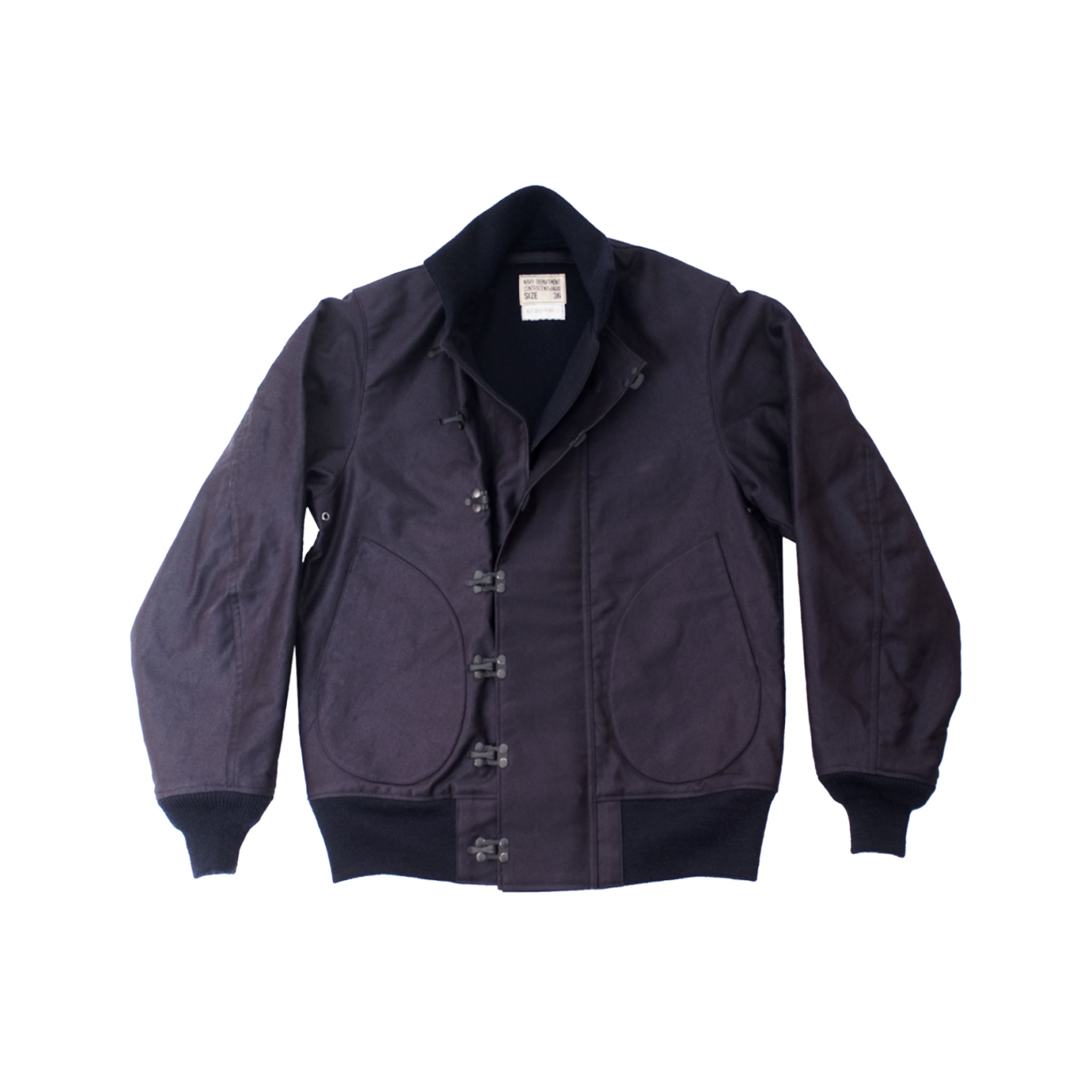 Buzz Rickson USN Deck Jacket Hook Navy