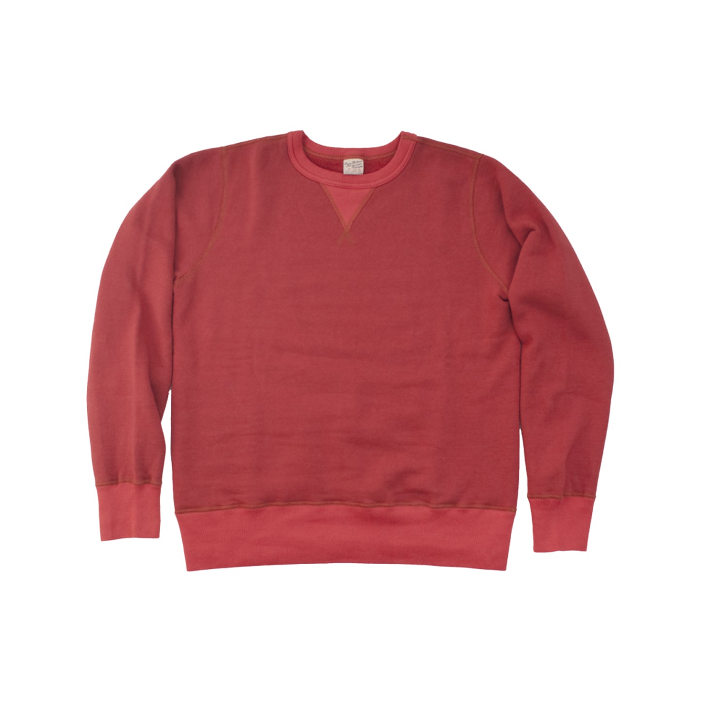 Buzz Rickson Red Single-V Needle Sweatshirt