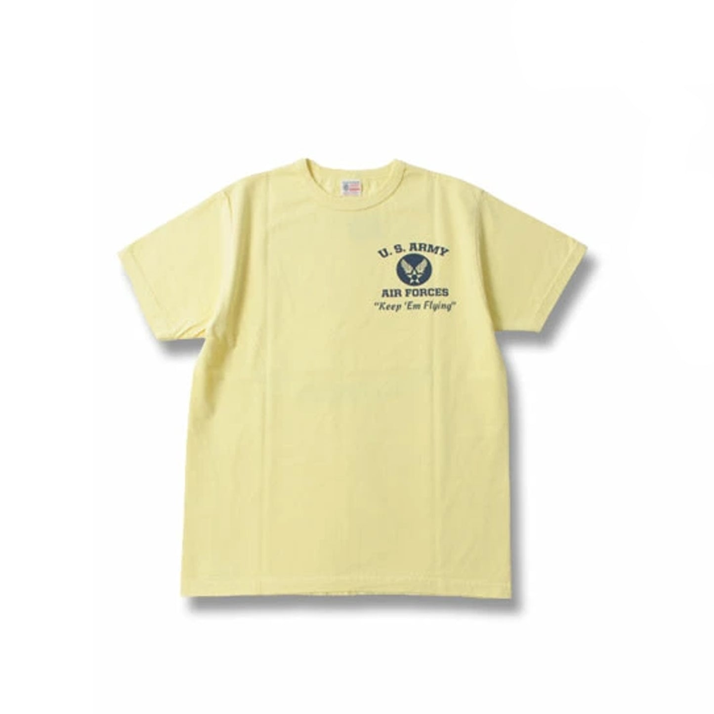 Buzz Rickson "I'll be seeing you" Pin-Up T-Shirt - Yellow - SALE 35% OFF