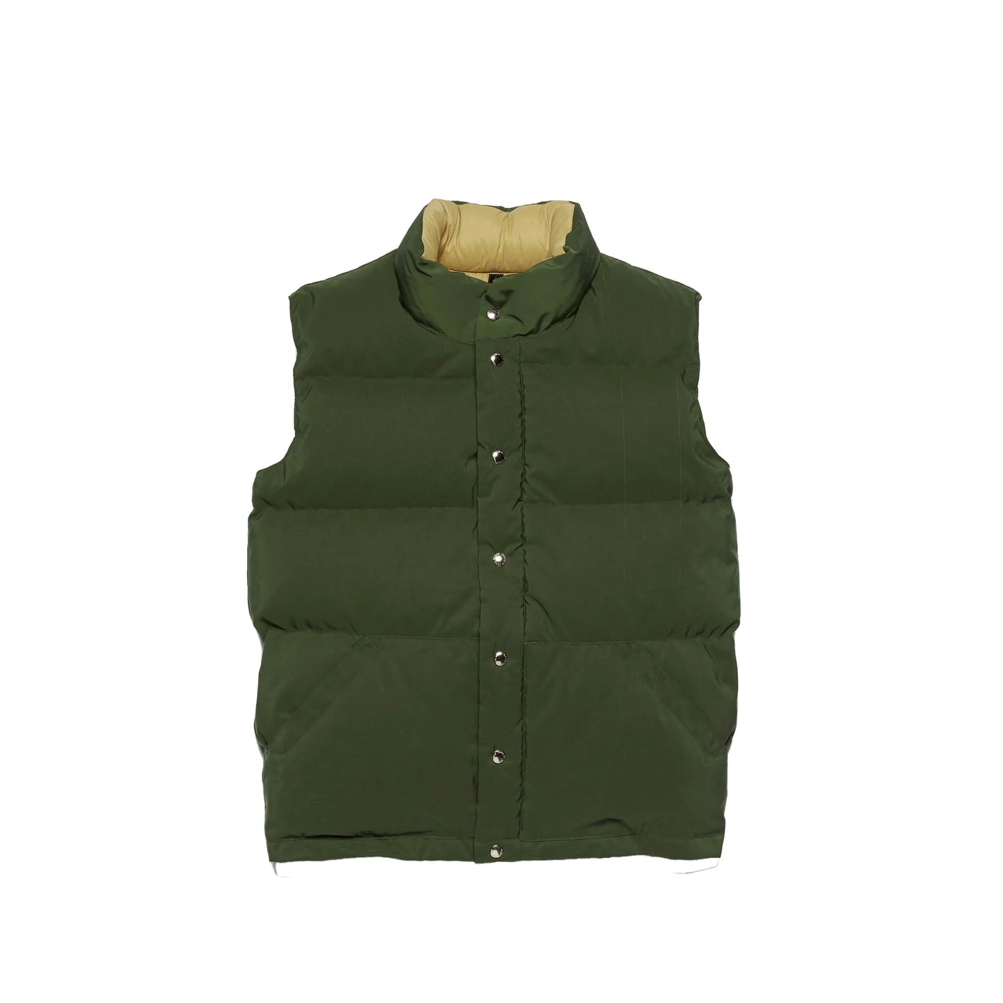 Crescent Down Works Italian Vest - Olive - SALE
