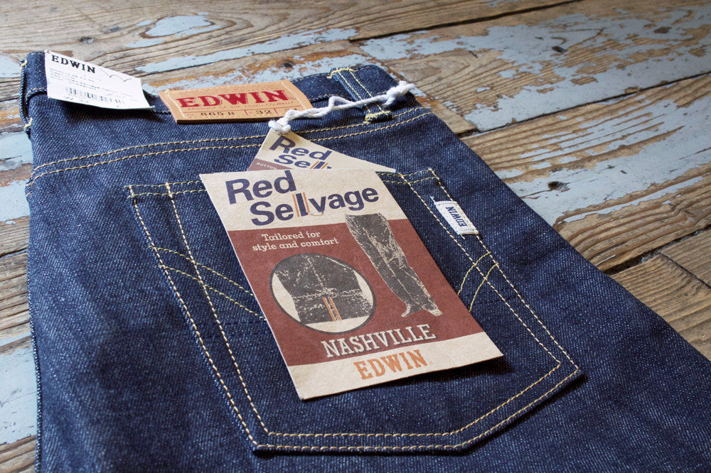 Edwin ‘Nashville’ 14oz Red Selvedge Raw Denim - Main Image