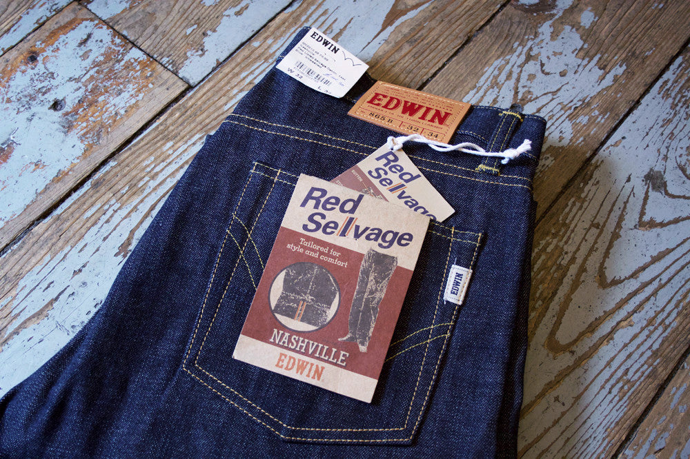 Edwin ‘Nashville’ 14oz Red Selvedge Raw Denim