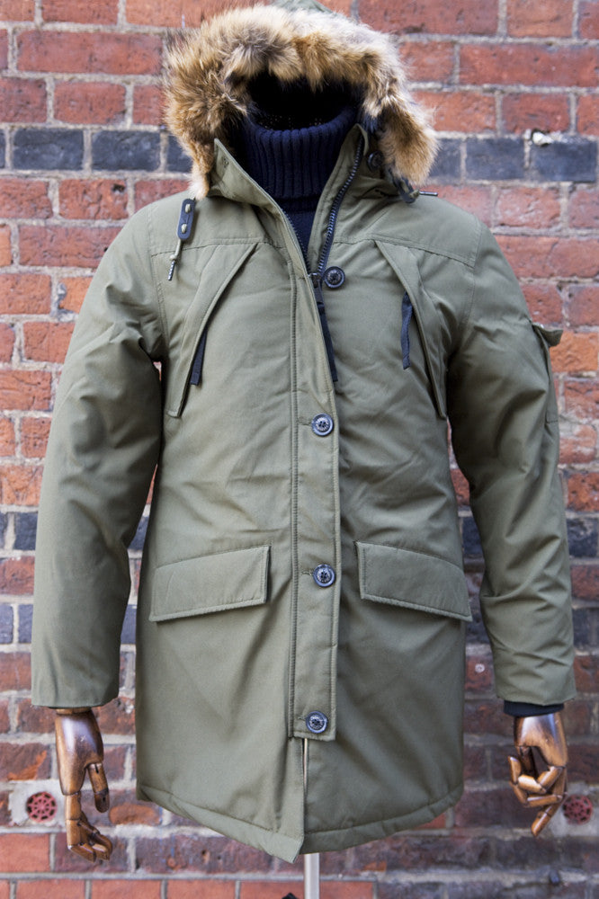 Penfield Ladies Hoosac Parka Green SALE