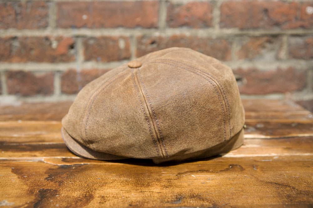 Stetson Cap Burney Pigskin Mid Tan 6 | American Classics London