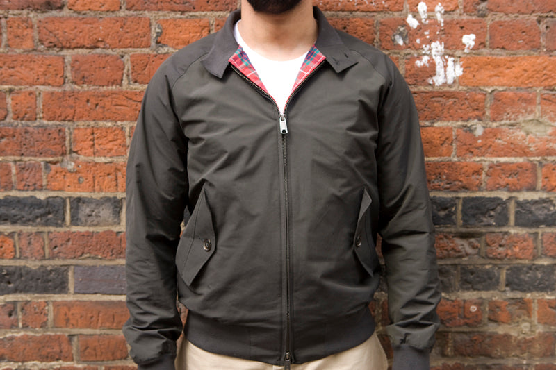 Baracuta G9 Harrington Faded Black