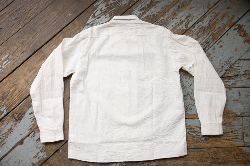 Buzz Rickson Civilian Chambray Workshirt White