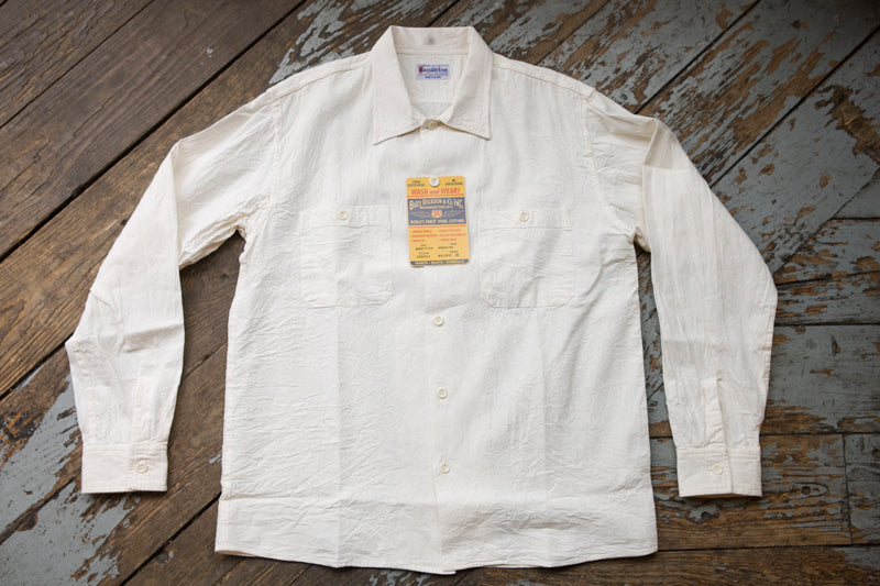 Buzz Rickson Civilian Chambray Workshirt White