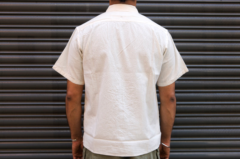 Buzz Rickson s/s Civilian Chambray Workshirt White