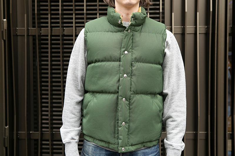 Crescent Down Works Italian Vest - Olive - SALE