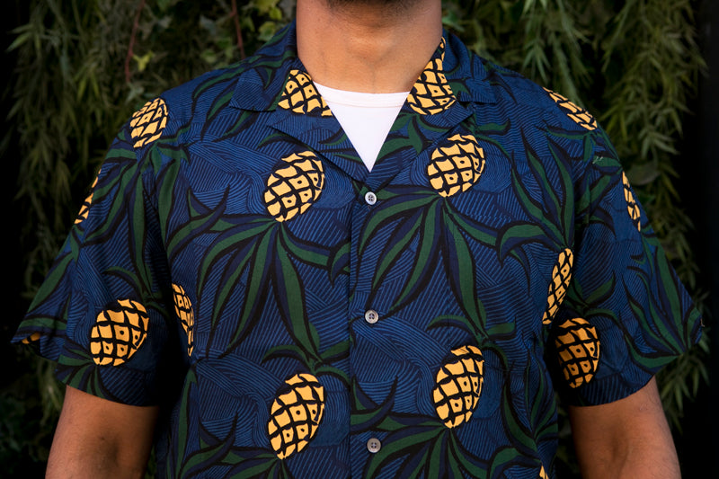 Reyn Spooner “Whacky Pineapple” Camp Shirt - SALE 35% OFF