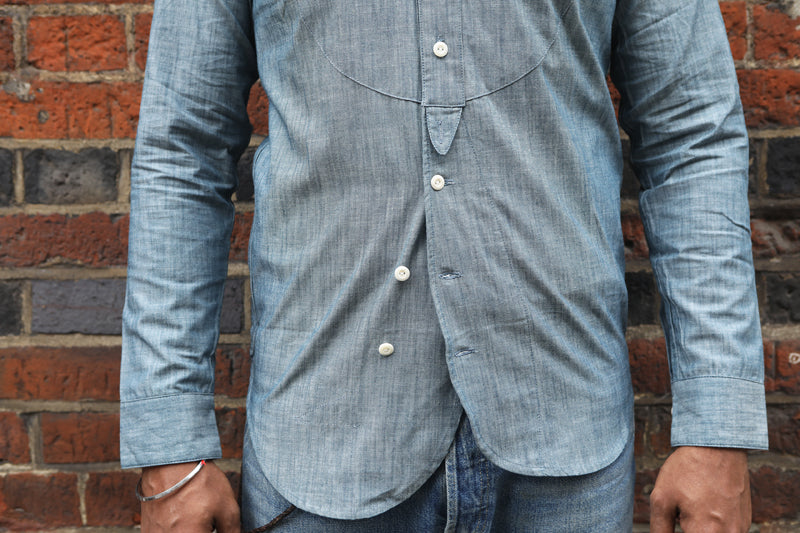 Oldblue Co ‘Vaquero Shirt I’ - Light Chambray - SALE 35% OFF