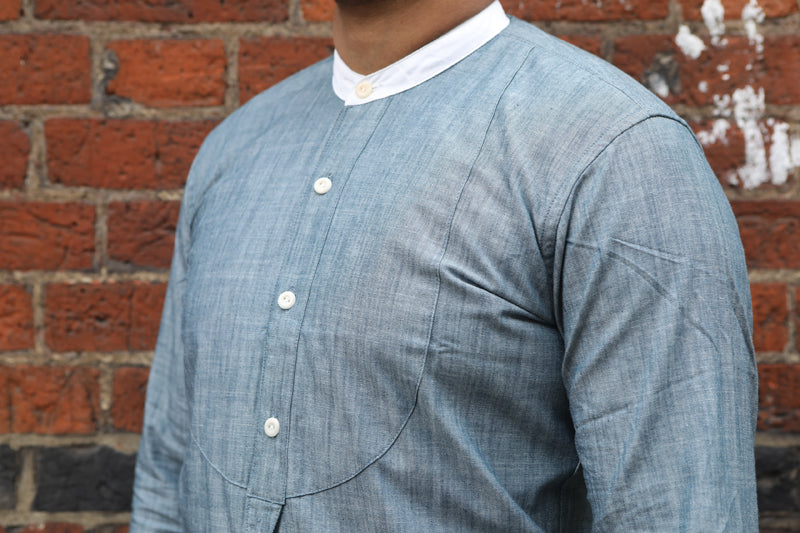 Oldblue Co ‘Vaquero Shirt I’ - Light Chambray - SALE 35% OFF