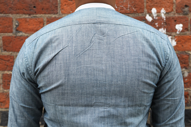 Oldblue Co ‘Vaquero Shirt I’ - Light Chambray - SALE 35% OFF