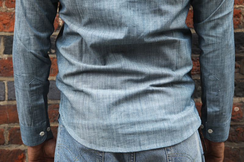 Oldblue Co ‘Vaquero Shirt I’ - Light Chambray - SALE 35% OFF