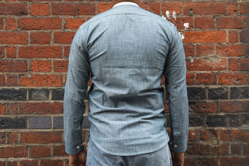 Oldblue Co ‘Vaquero Shirt I’ - Light Chambray - SALE 35% OFF