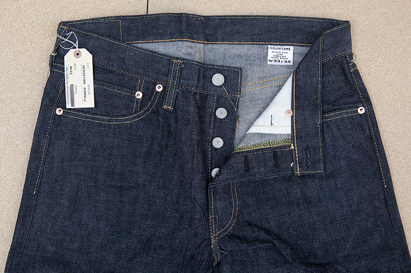 Sugar Cane 2014 (1947 Type III) 12oz Double Ring Spun Selvedge Rigid Denim