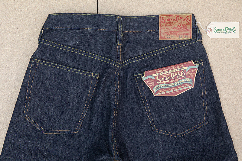 Sugar Cane 2014 (1947 Type III) 12oz Double Ring Spun Selvedge Rigid Denim