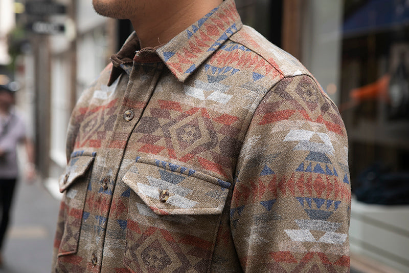 Pendleton La Pine Overshirt - Smith Rock Green