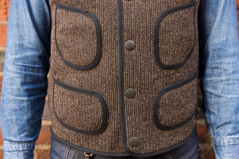 Sugar Cane ‘Browns Beach’ Vest - Black