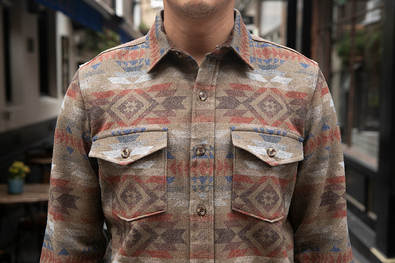 Pendleton La Pine Overshirt - Smith Rock Green - SALE