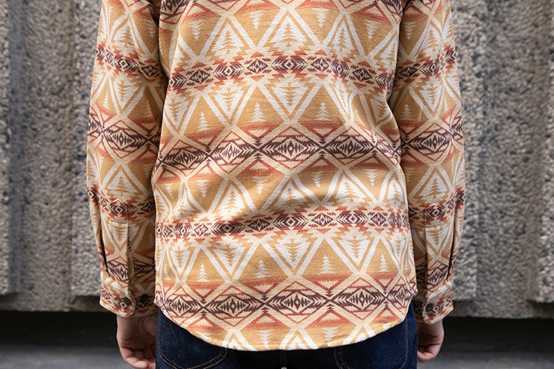 Pendleton Beach Shack Shirt - Tan/Brown Cedar Bluff - SALE