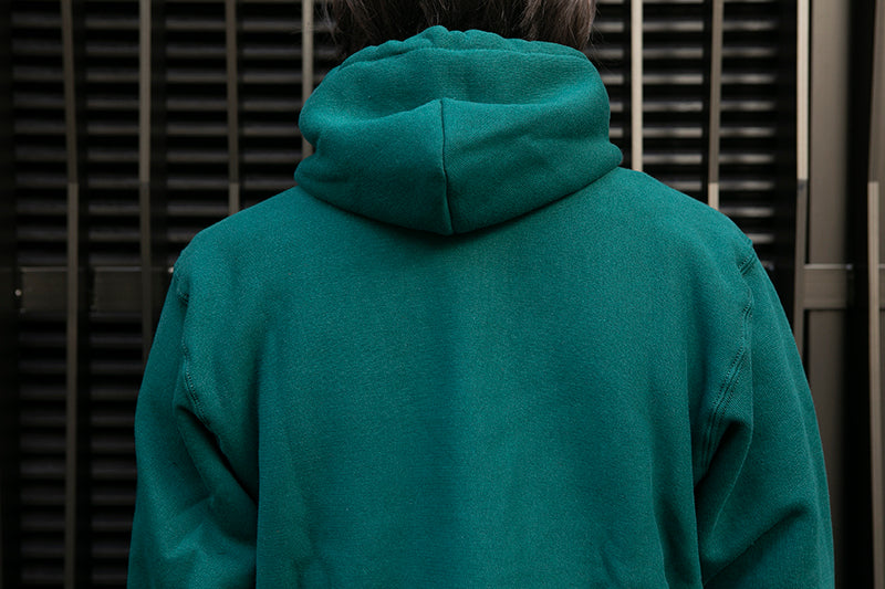 Camber Sportswear 12oz Cross-Knit Hoodie - Forest Green