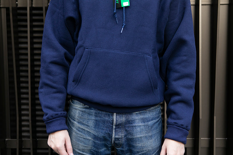 Camber Sportswear 12oz Cross-Knit Hoodie - Navy