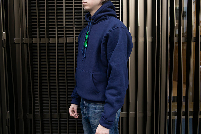 Camber Sportswear 12oz Cross-Knit Hoodie - Navy