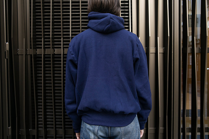 Camber Sportswear 12oz Cross-Knit Hoodie - Navy