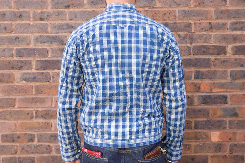 Sugar Cane ‘Union Supply’ Palaka Check Blouse