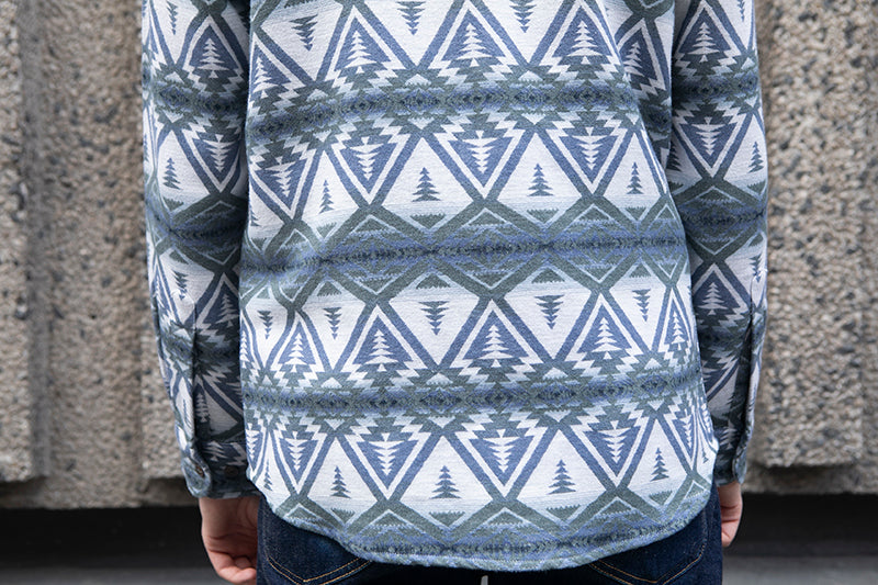 Pendleton Beach Shack Shirt - Green/Blue Cedar Bluff - SALE