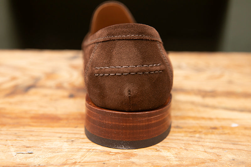 Sanders Adlwych Penny Loafer - Polo Snuff Suede - SALE