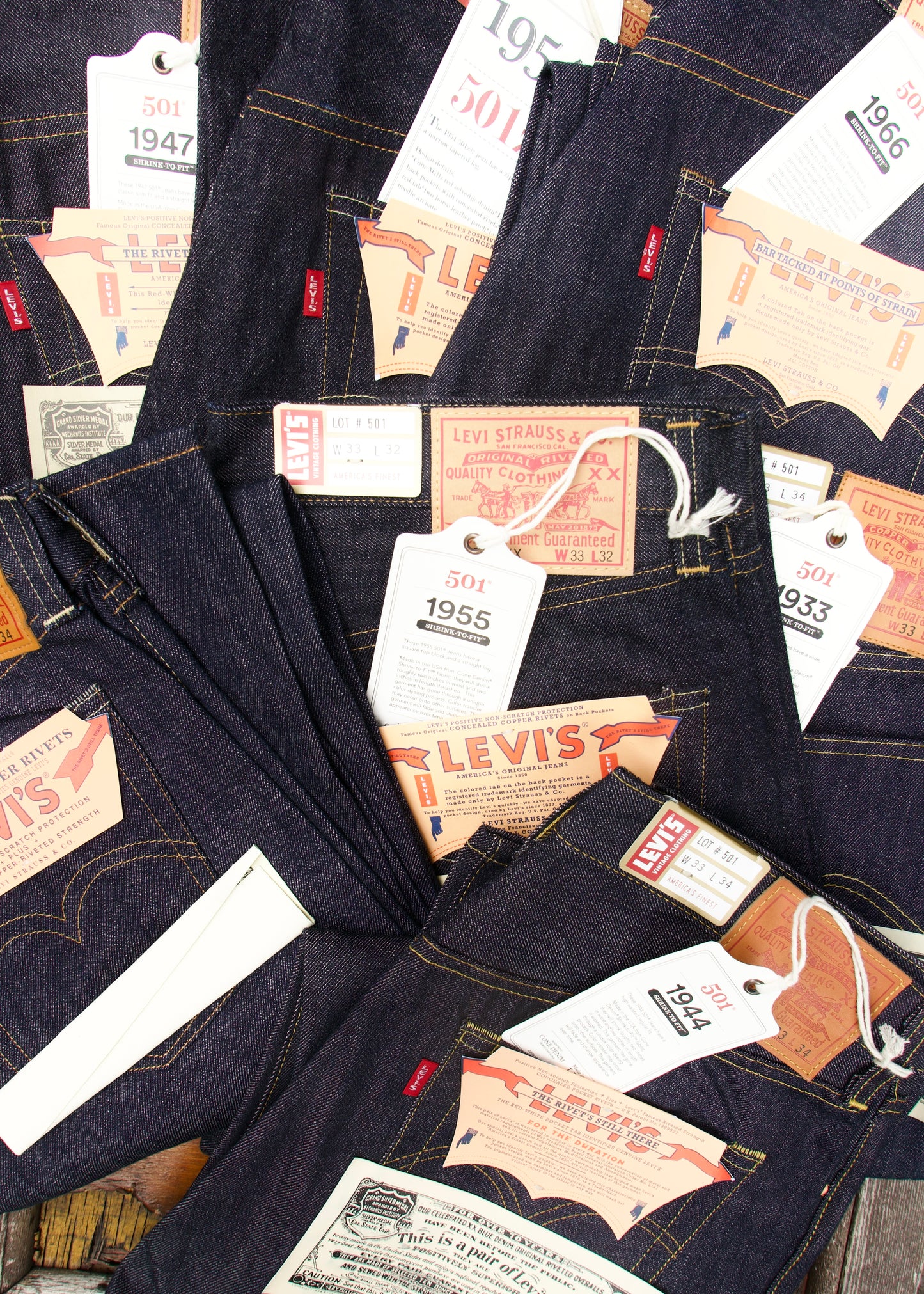 Deadstock Levi's LVC 501XX Made in USA - Cone Mills