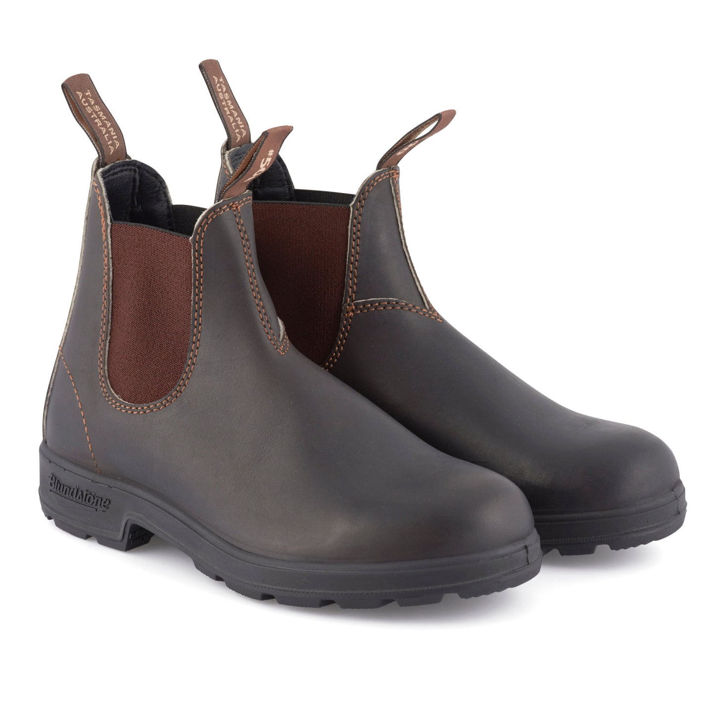 Blundstone 500 Stout Brown Leather Boots