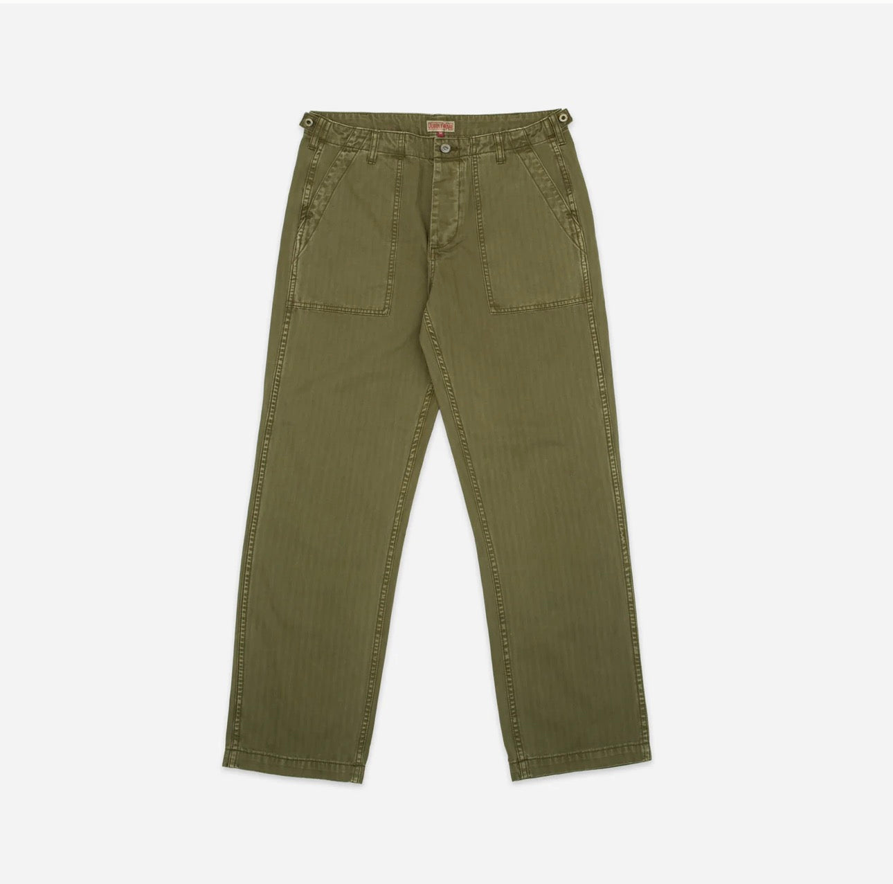 Dubbleware Herringbone Fatigue Pants - Green