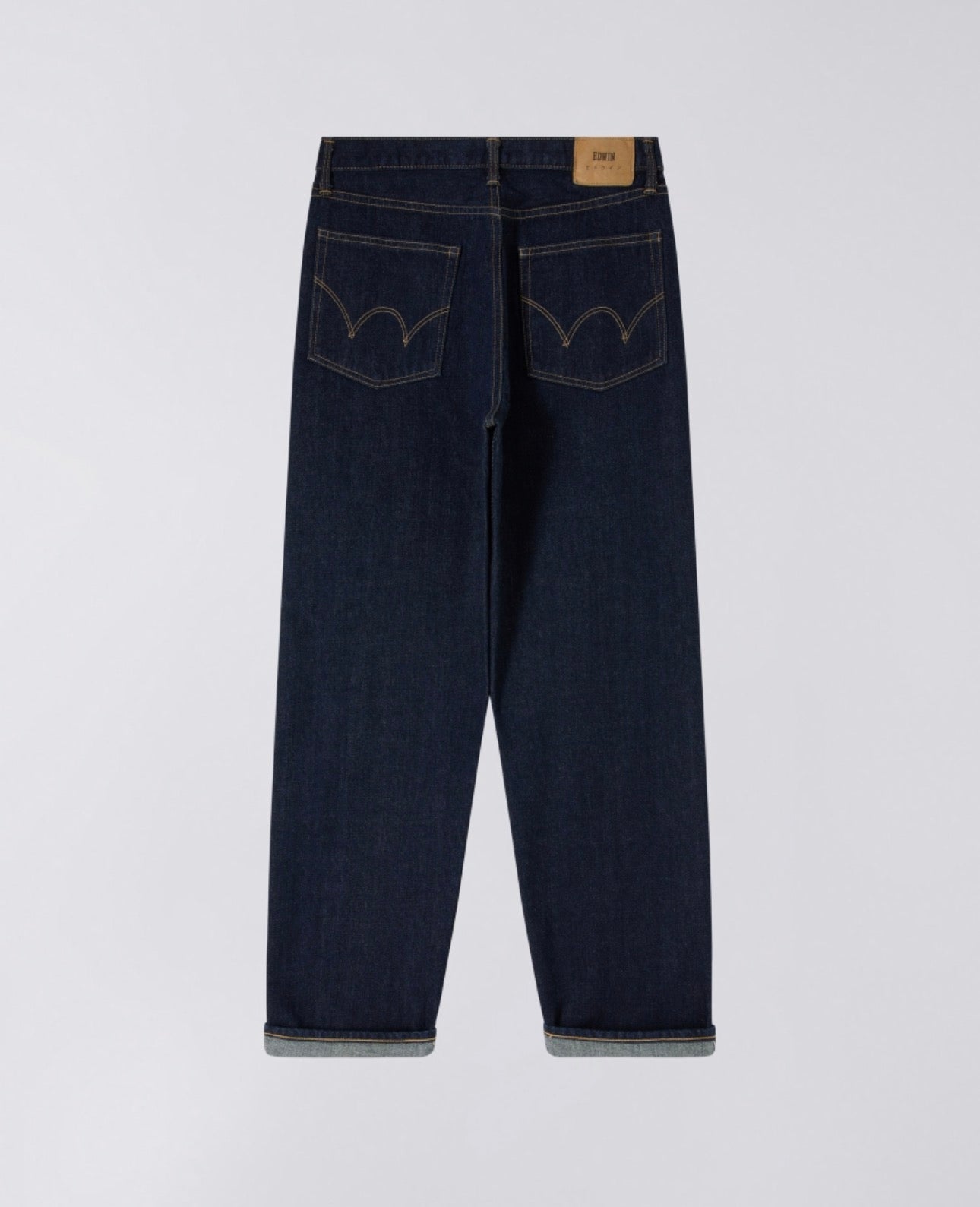 Edwin Rinsed Loose Jean - Blue