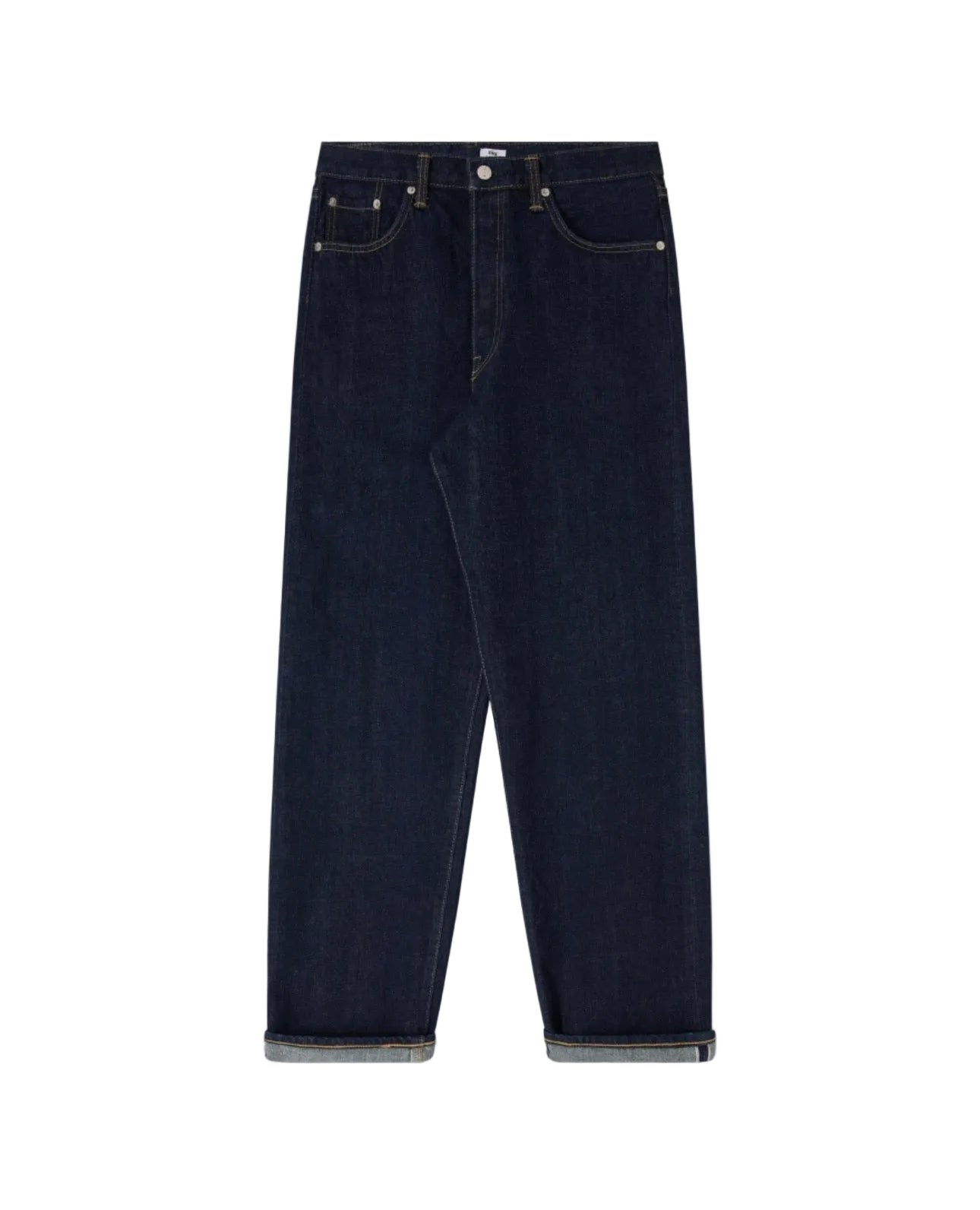 Edwin Rinsed Loose Jean - Blue