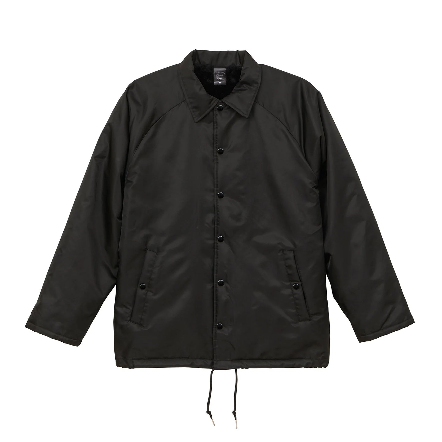 United Athle Fur Lined Coach Jacket - Black